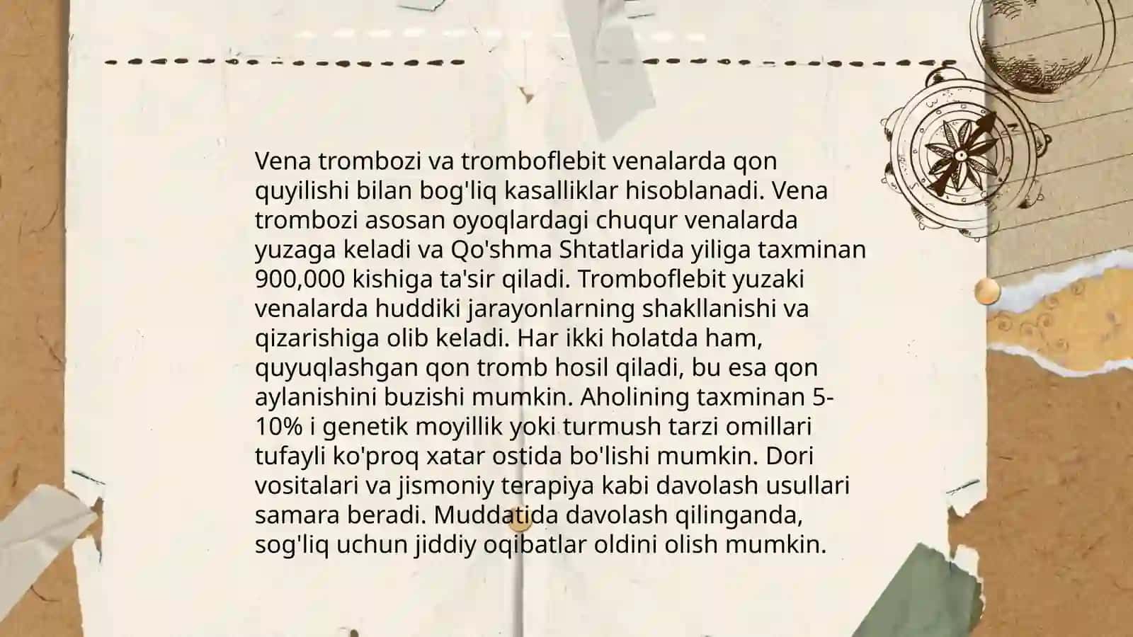 Vena va limfa tomirlari patalogiyasi 4