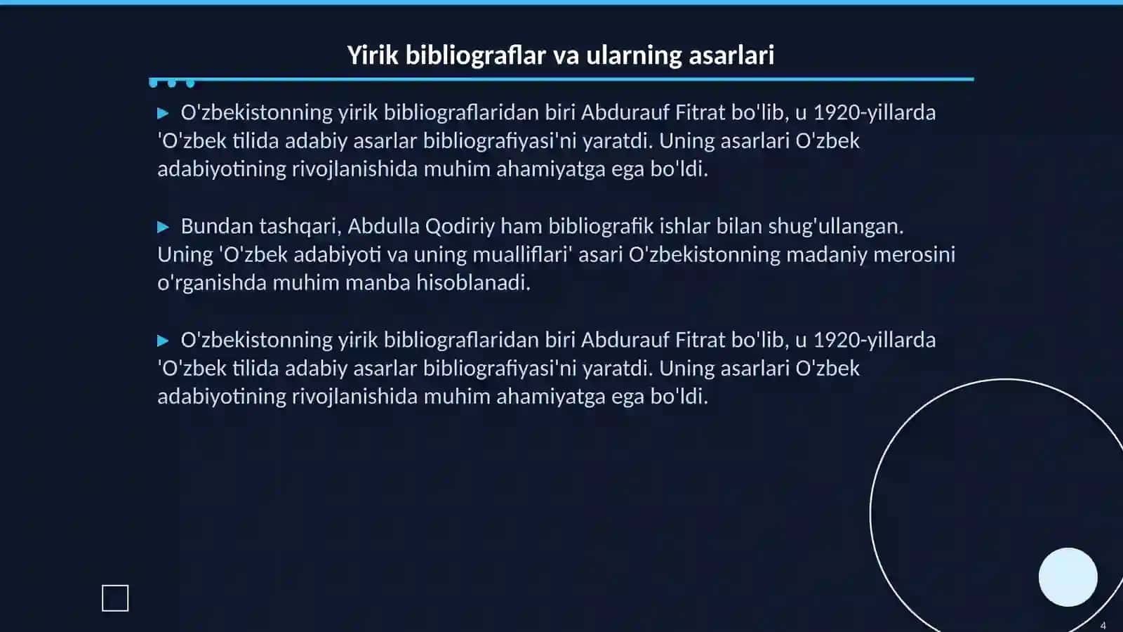 O'zbekistonning yirik bibliograflari 4