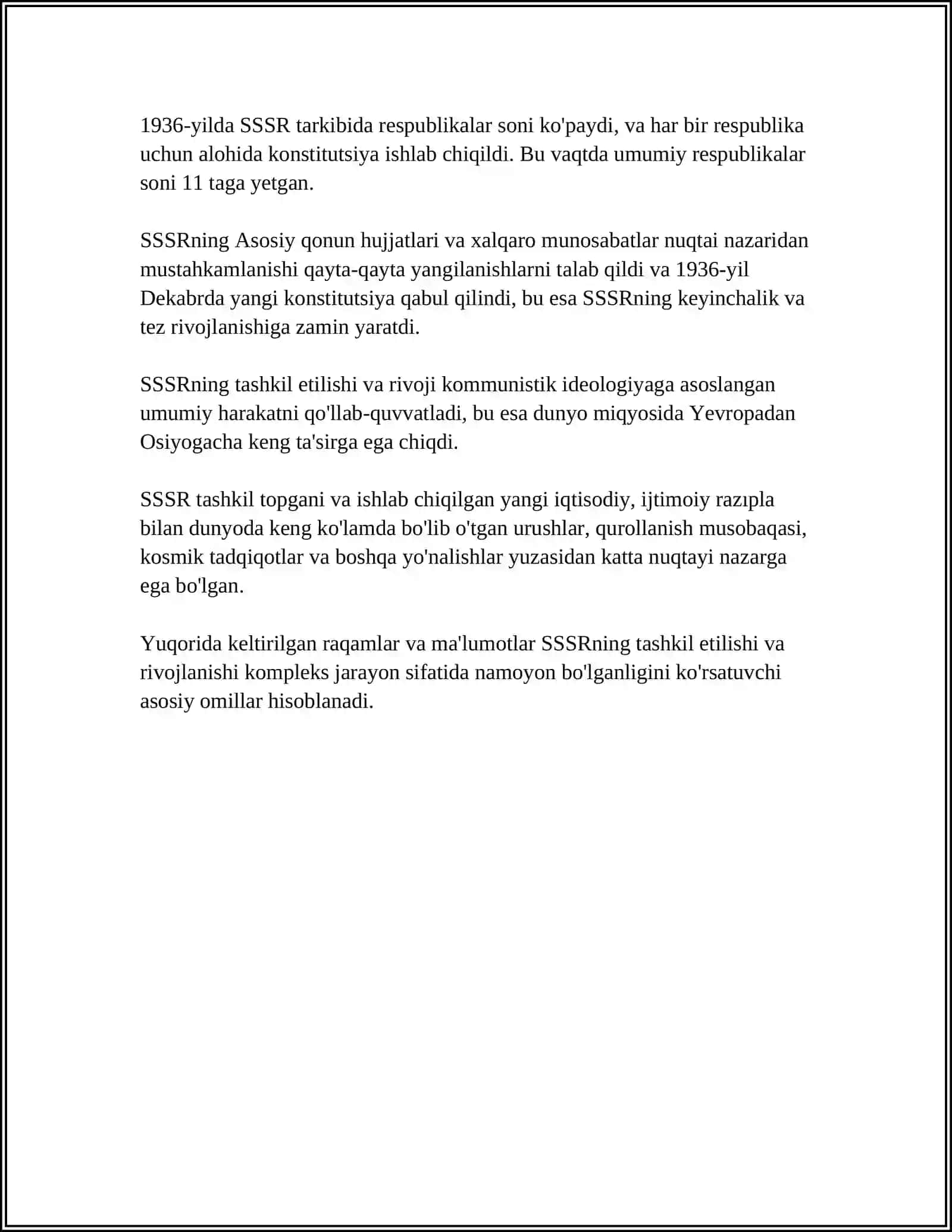SSSR NING TUGATILISHI VA UNING SABABLARI 4