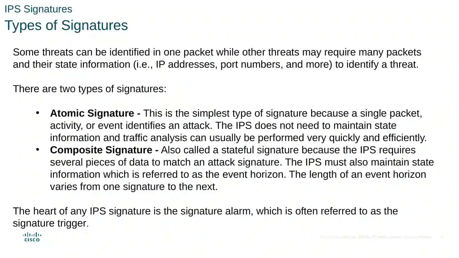 IPS Signatures 4