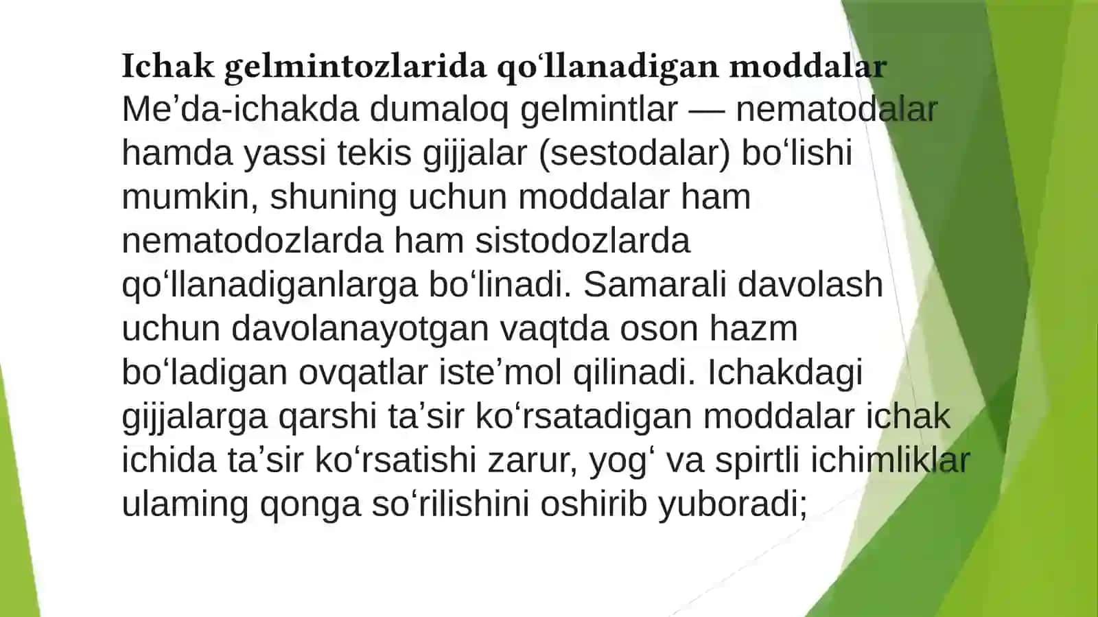 Gijjalarga qarshi vositalar 4