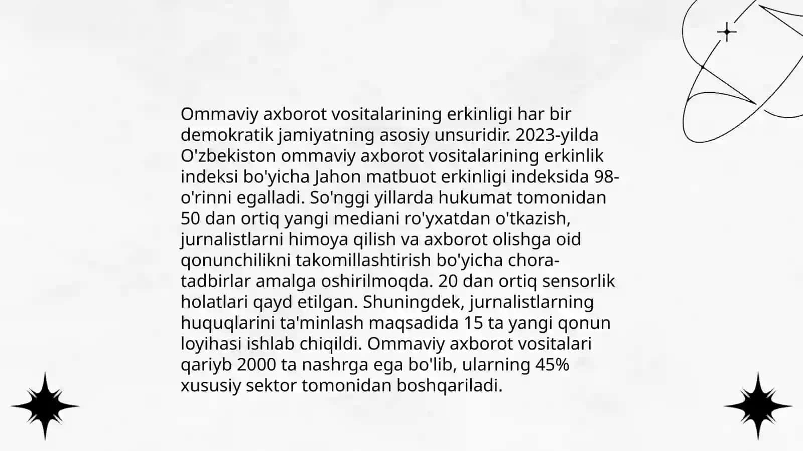 Yangi tahrirdagi Oʻzbekiston Respublikasi Konstitutsiyasida fuqarolik jamiyati institutlari faoliyatining kafolatlanishi 4