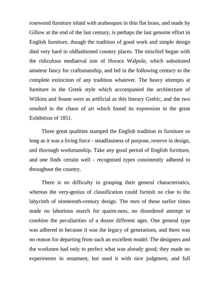 The English Tradition 4