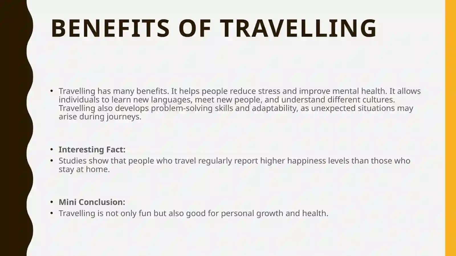Benefits of Travelling 4