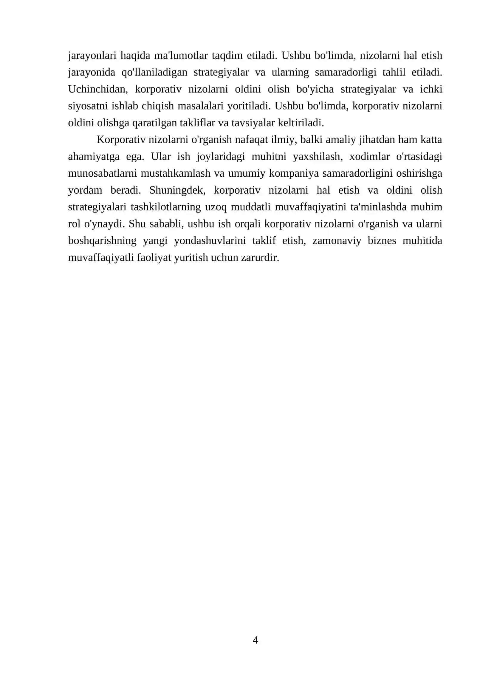 Korporativ nizolar 4