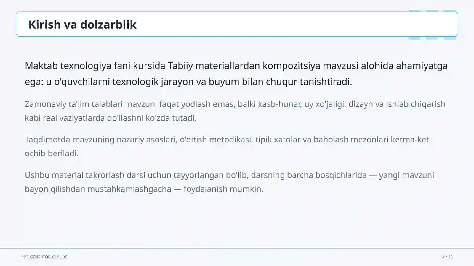 Tabiiy materiallardan kompozitsiya 4