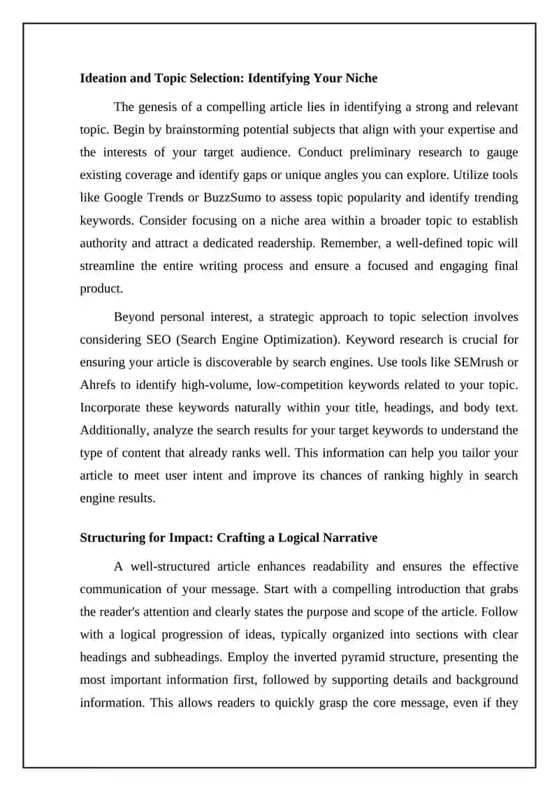 Article Writing Guide 4