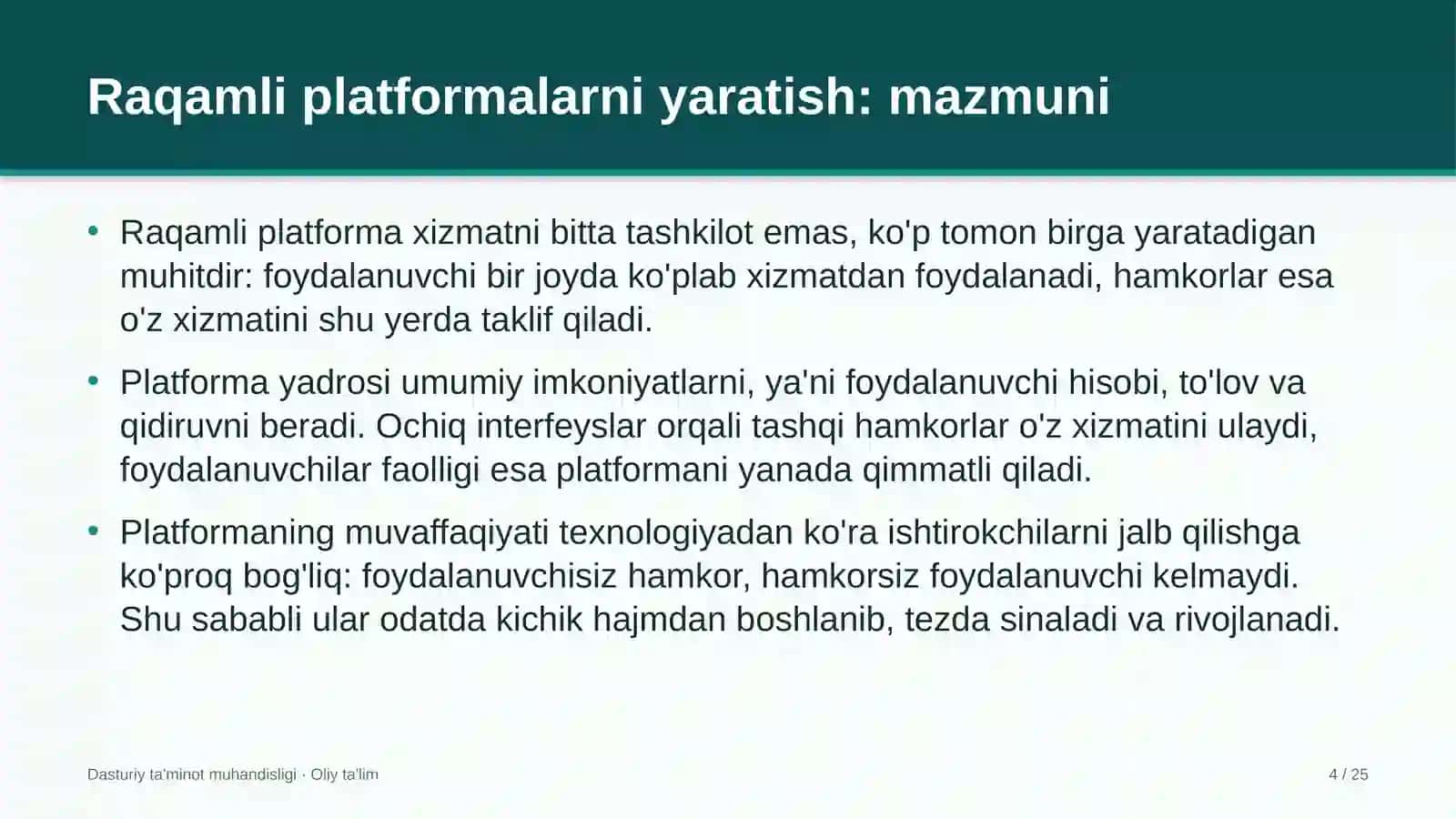 Blogerlik faoliyatida raqamli platformalarni yaratish 4