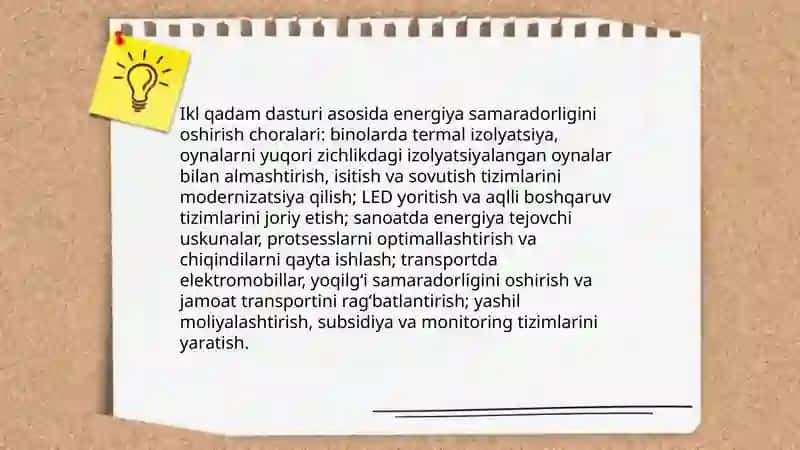 Ikl qadam dasturi asosida mahalliy ekologik ta'lim va xabardorlikni oshirish 4