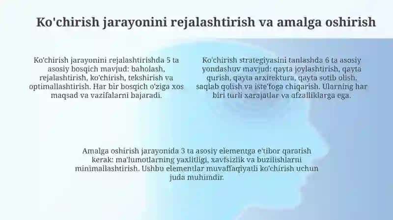 Bulutga Ko'chish Strategiyalari 4