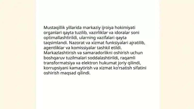 Konstitutsiyaviy islohotlar va davlat hokimiyati taqsimoti 4