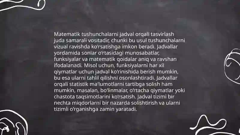 Boshlang'ich sinf matematika fani misol masalalarida jadval, diagrammalardan foydalanish metodikasi, masalalar yechish tahlili 4