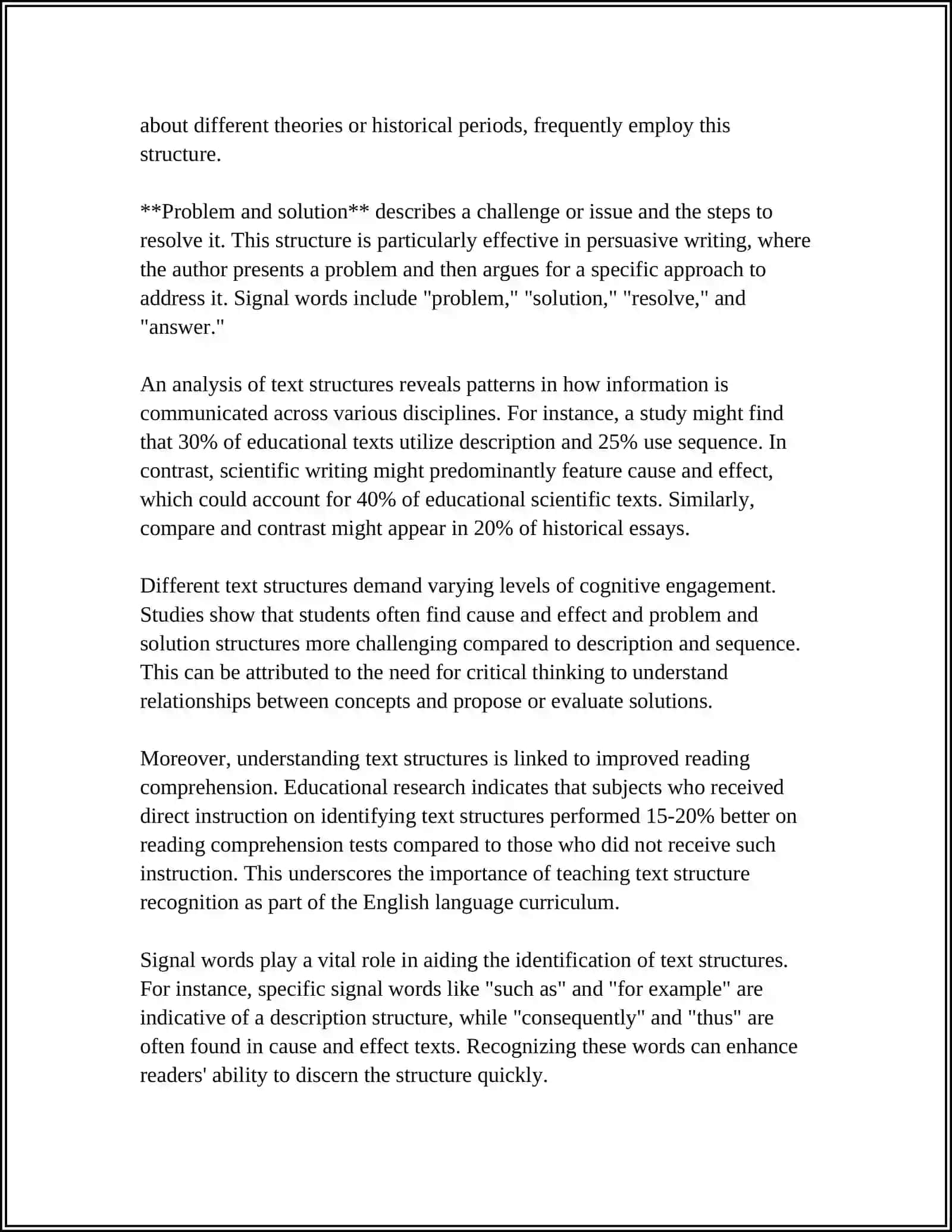 Identifying Text Structure 4
