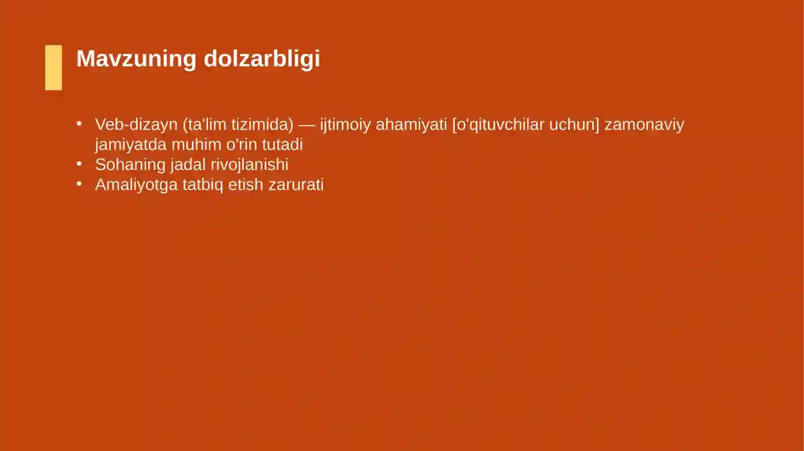 Veb-dizayn (ta'lim tizimida) — ijtimoiy ahamiyati [o'qituvchilar uchun] 4