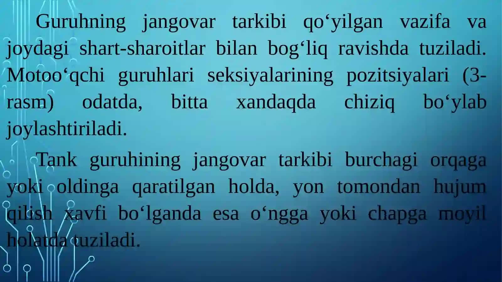 Jangovar (tank) guruh mudofaada 4