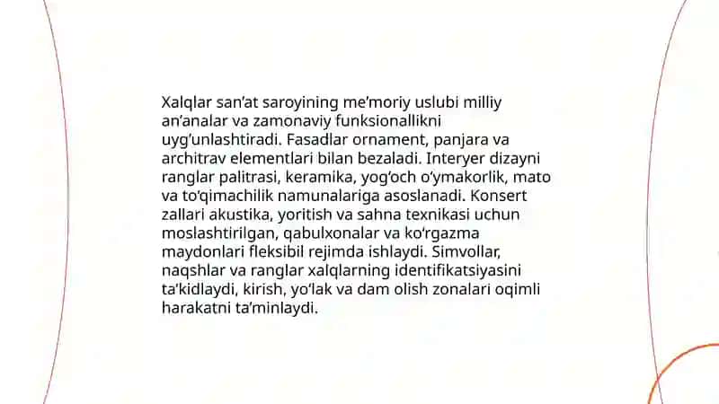 Xalqlar san’at saroyi 4