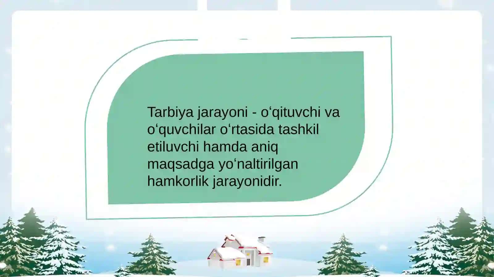 Tarbiya  jarayonining mazmuni, mohiyati, tarbiyat tamoyillari va metodlari 4