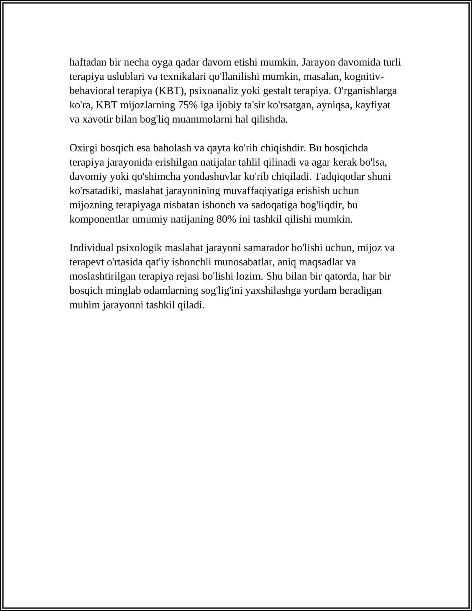 INDIVIDUALLIK PSIXOLOGIK MUOMMO SIFATIDA 4
