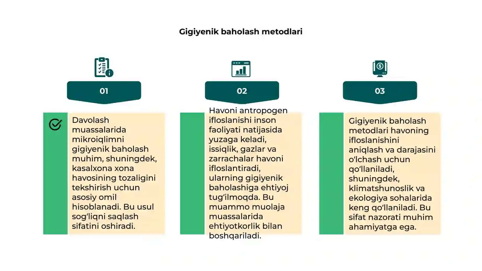 Davolash muassasalarida mikroiqlim shartlari 4