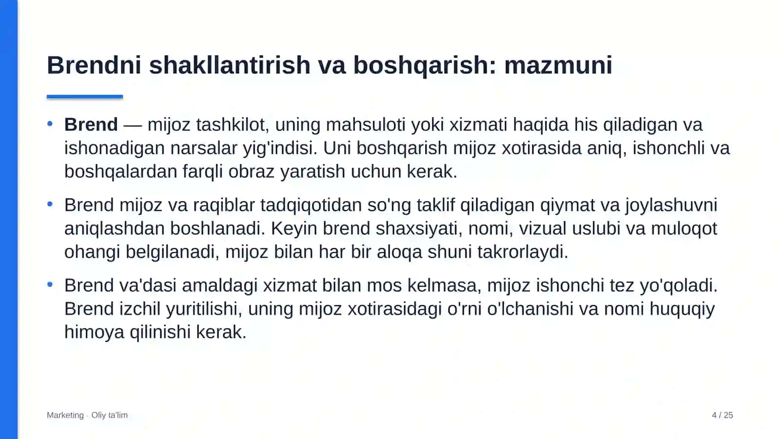 Korporativ axborot tizimlarida brendni shakllantirish va boshqarish 4