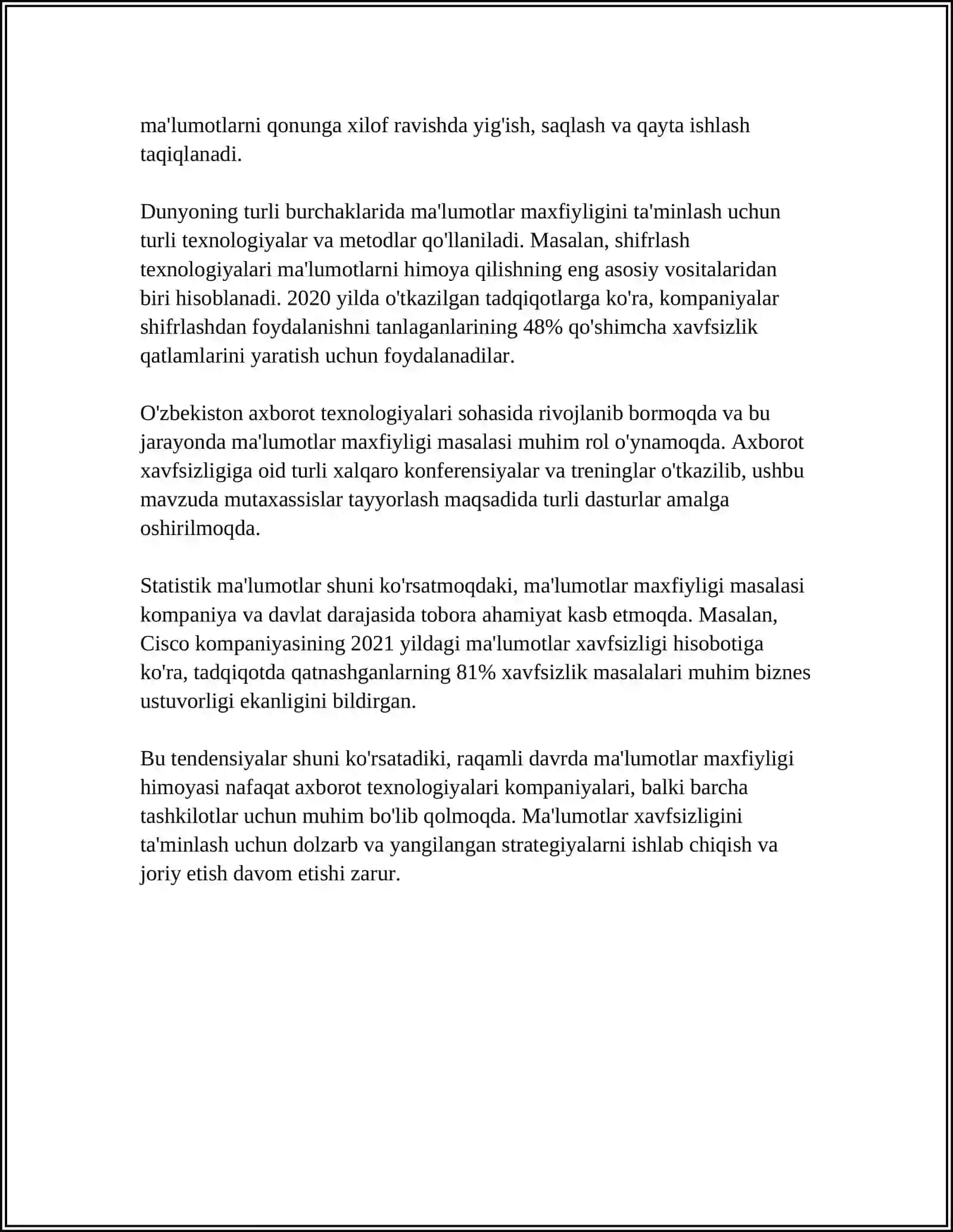KONFIDENSIALLIK 4