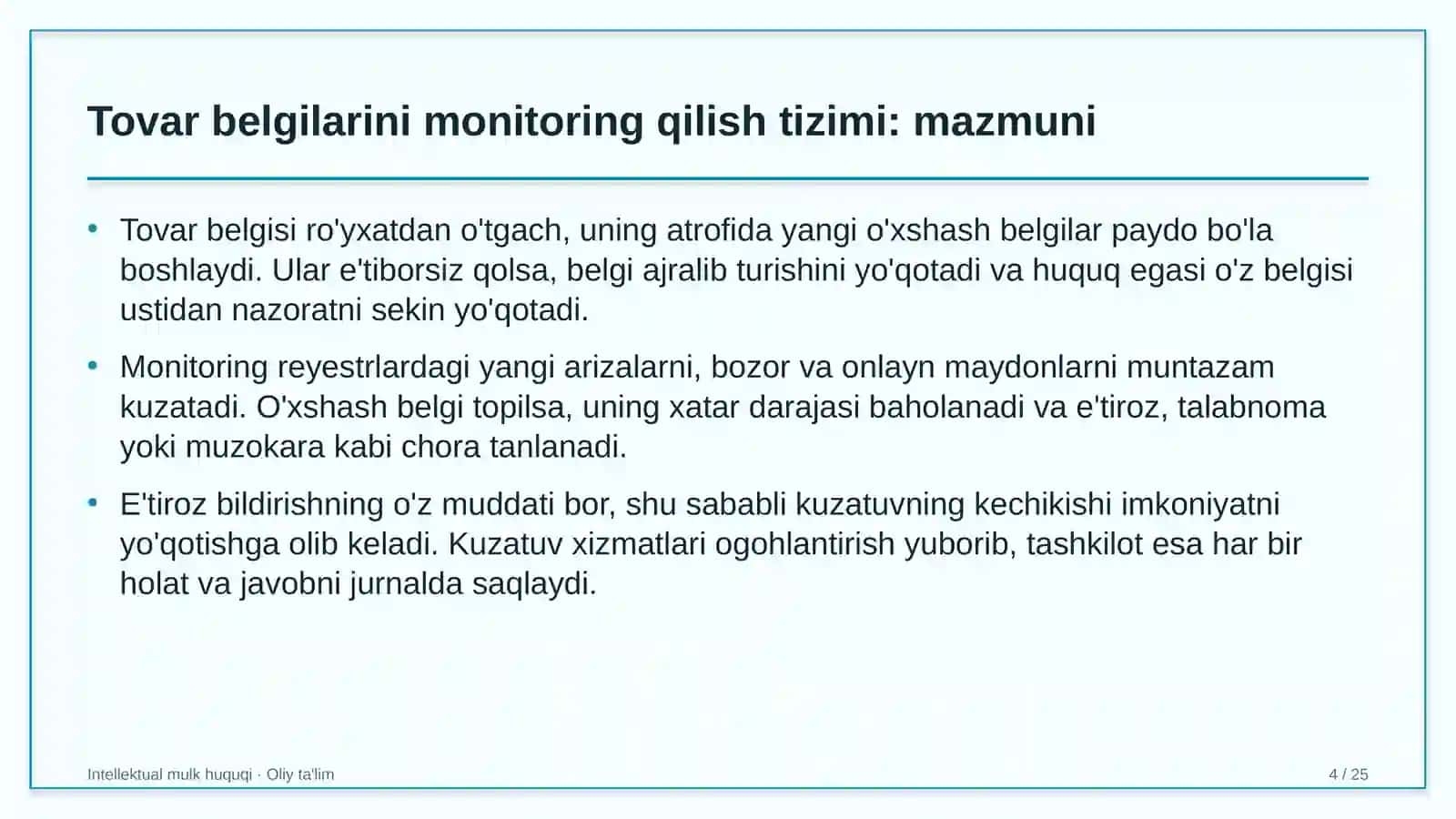 Logistika kompaniyalarida tovar belgilarini monitoring qilish tizimi 4
