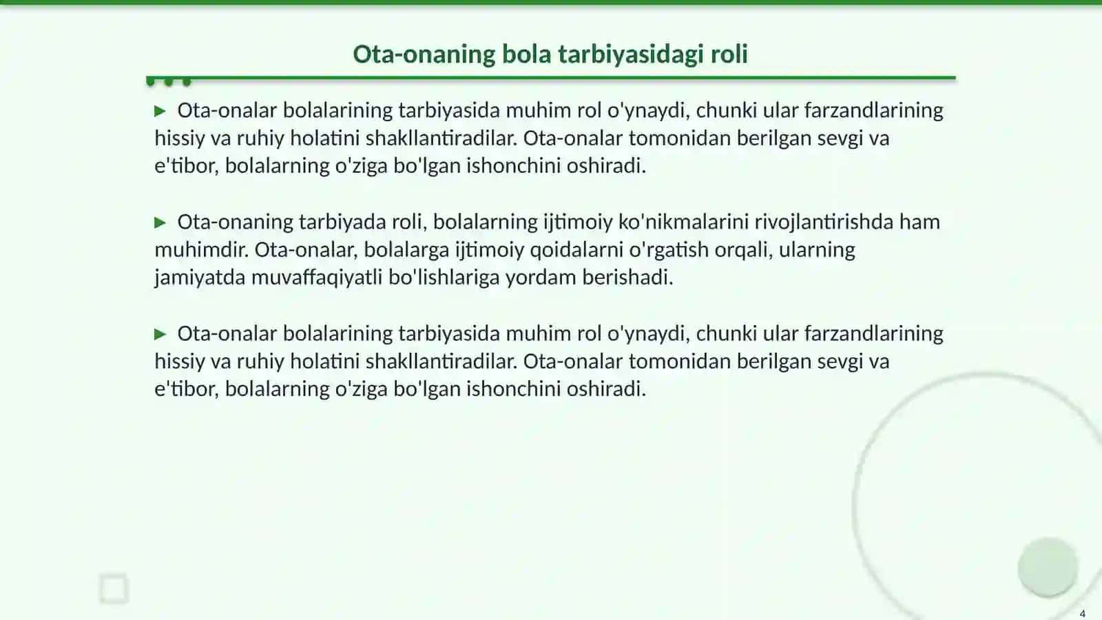 ota onalik xulqi va bola tarbiyasi 4