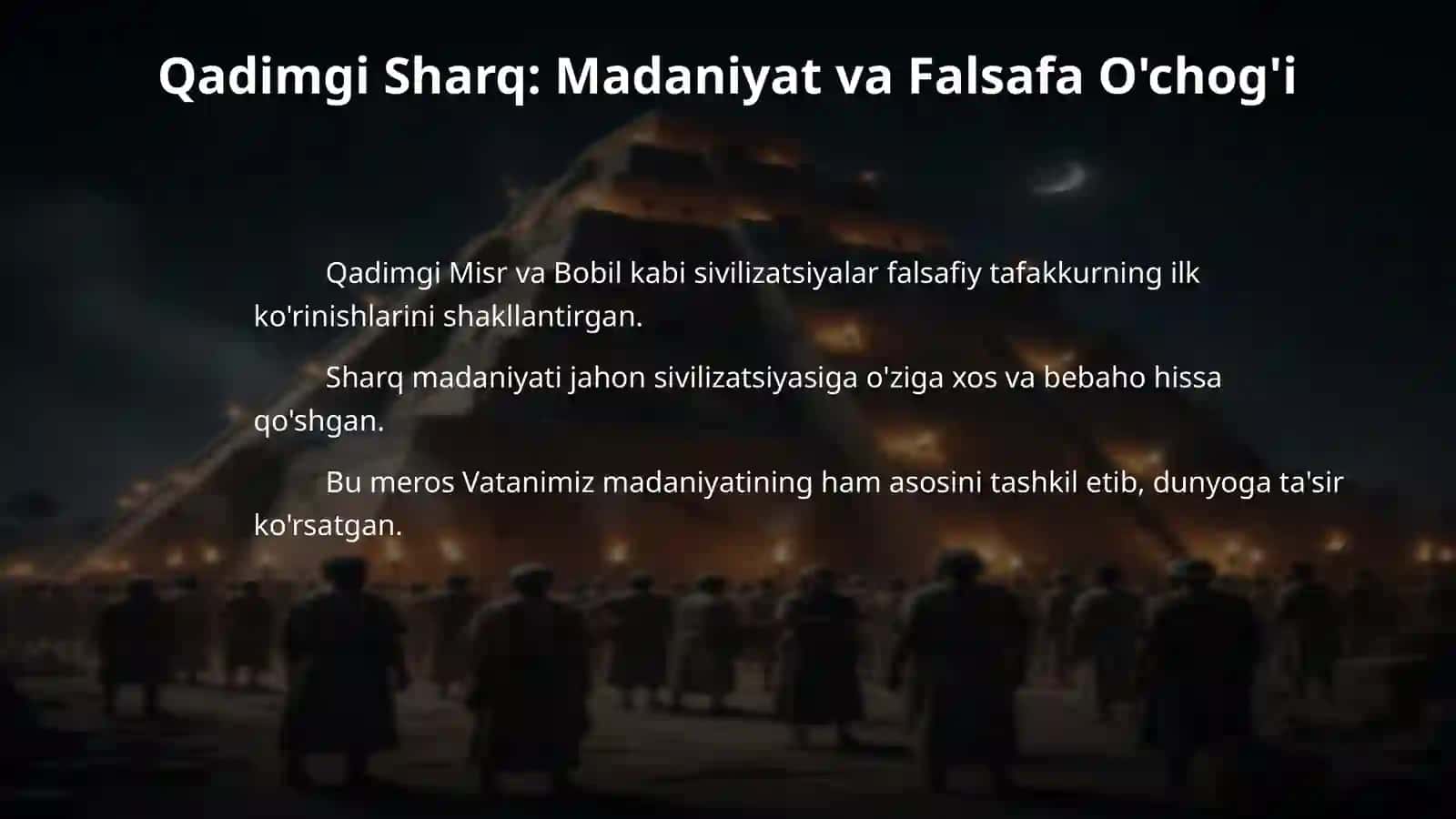 Falsafaning mohiyatiga oid Sharq va G'arb mutafakkirlari ta'riflarini tasniflash 4