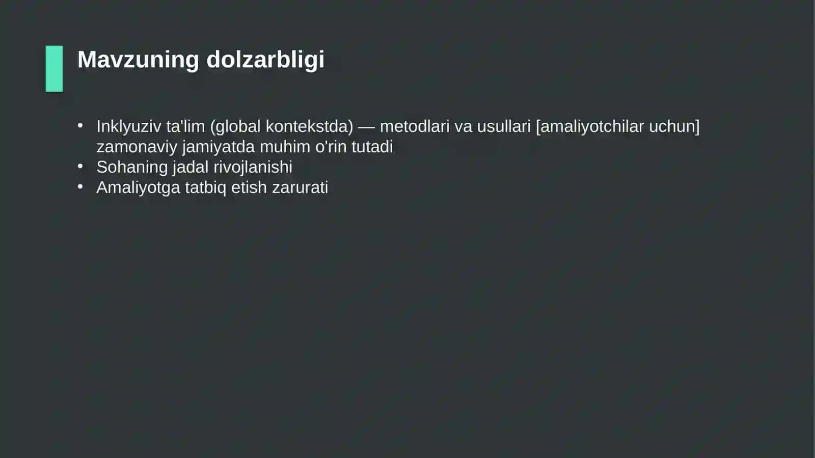Inklyuziv ta'lim (global kontekstda) — metodlari va usullari [amaliyotchilar uchun] 4