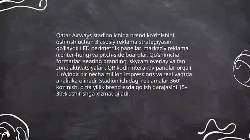 Qatar Airways va FIFA Hamkorligi: sport orqali marketing 4