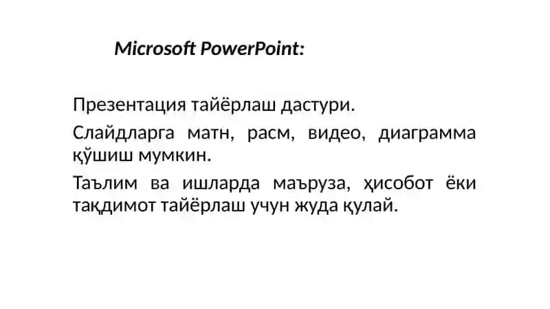 Microsoft Office 4