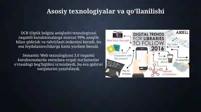 Raqamli kutubxonalar va ularning rivojlanishi 4