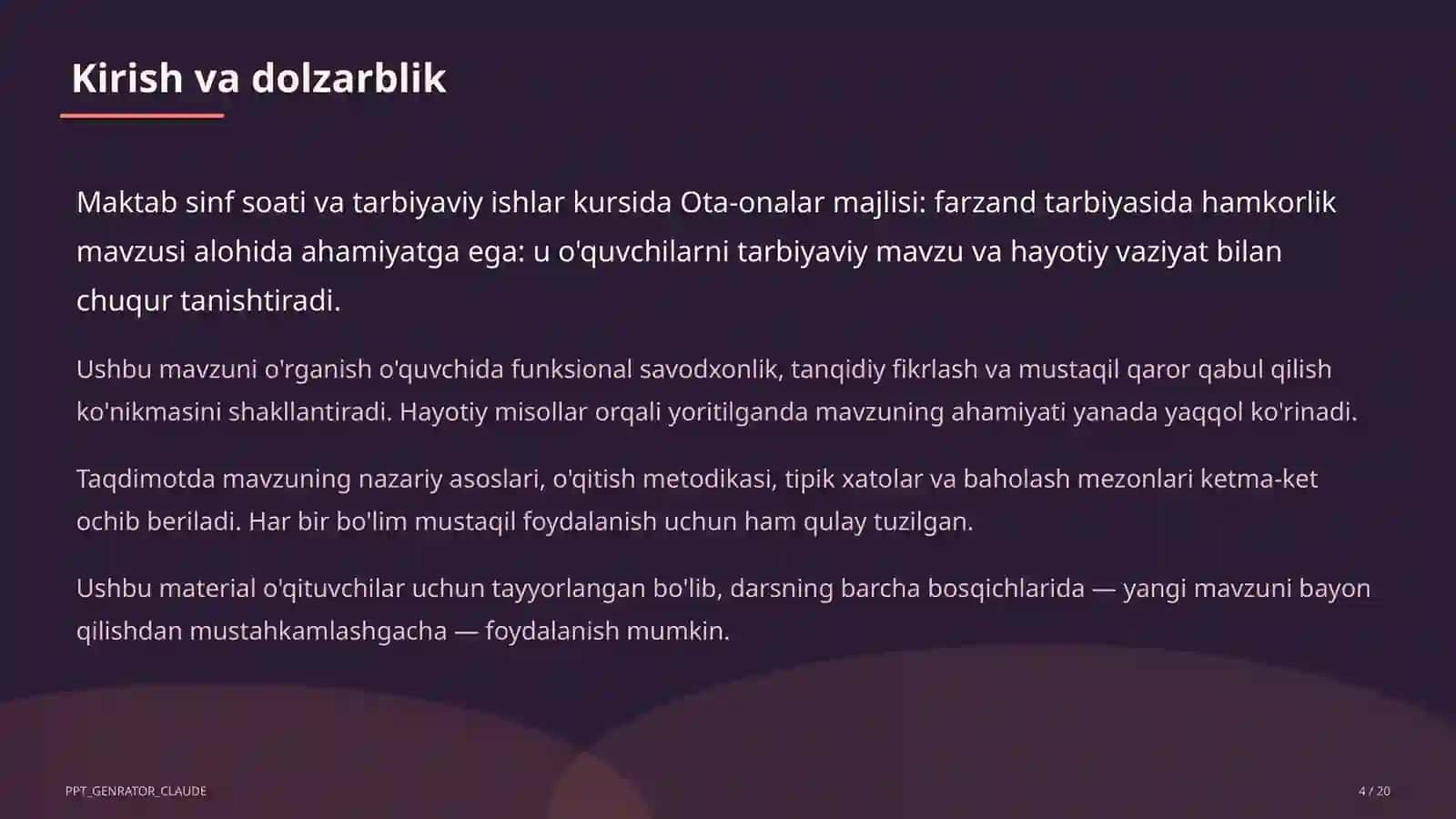 Ota-onalar majlisi: farzand tarbiyasida hamkorlik 4