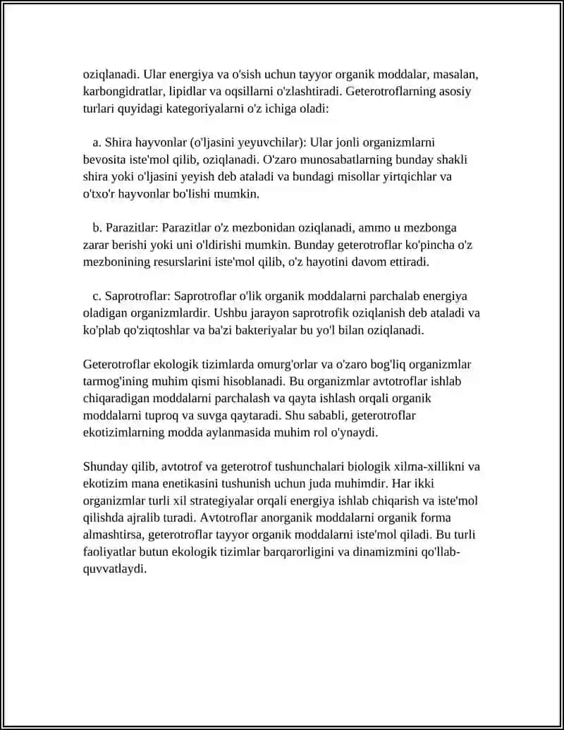AUTOTROP VA GETERATROP KATEGORIYALARI 4