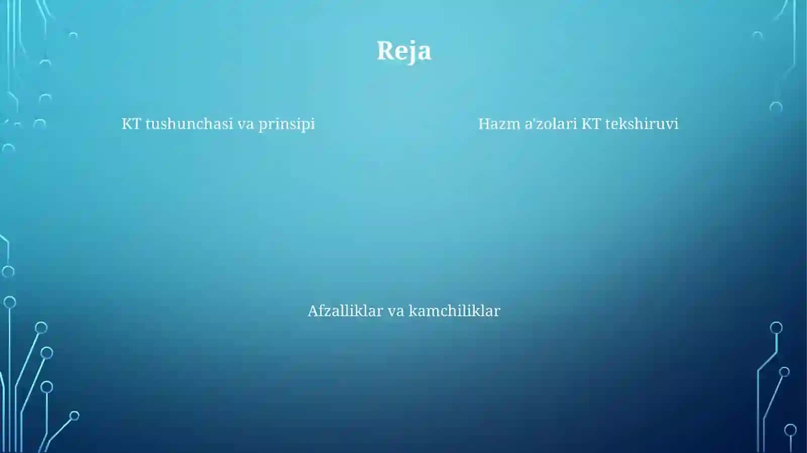 Hazmazolarda Kampyuter tomografiyasi 4