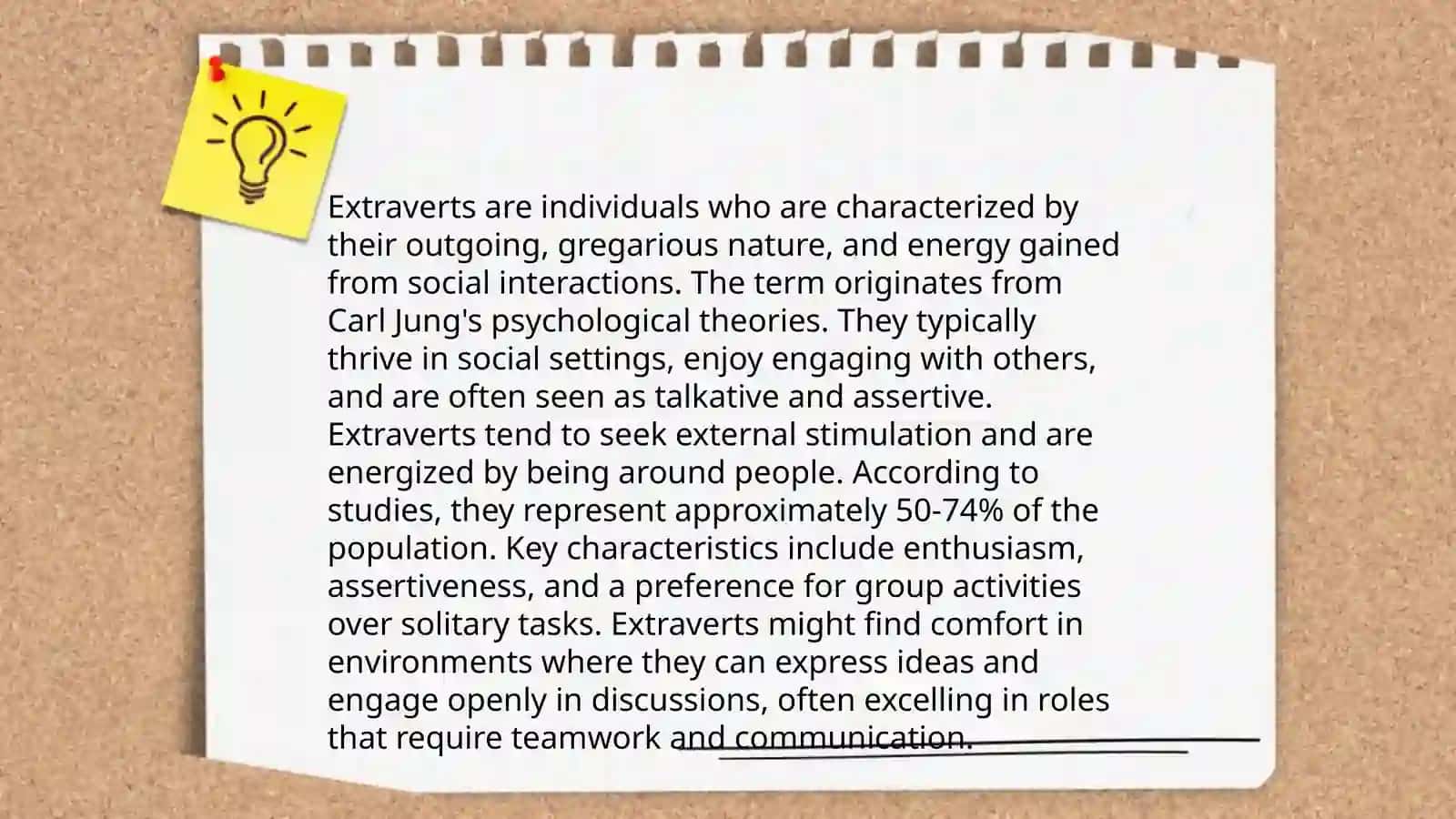 Introverts and Extraverts 4
