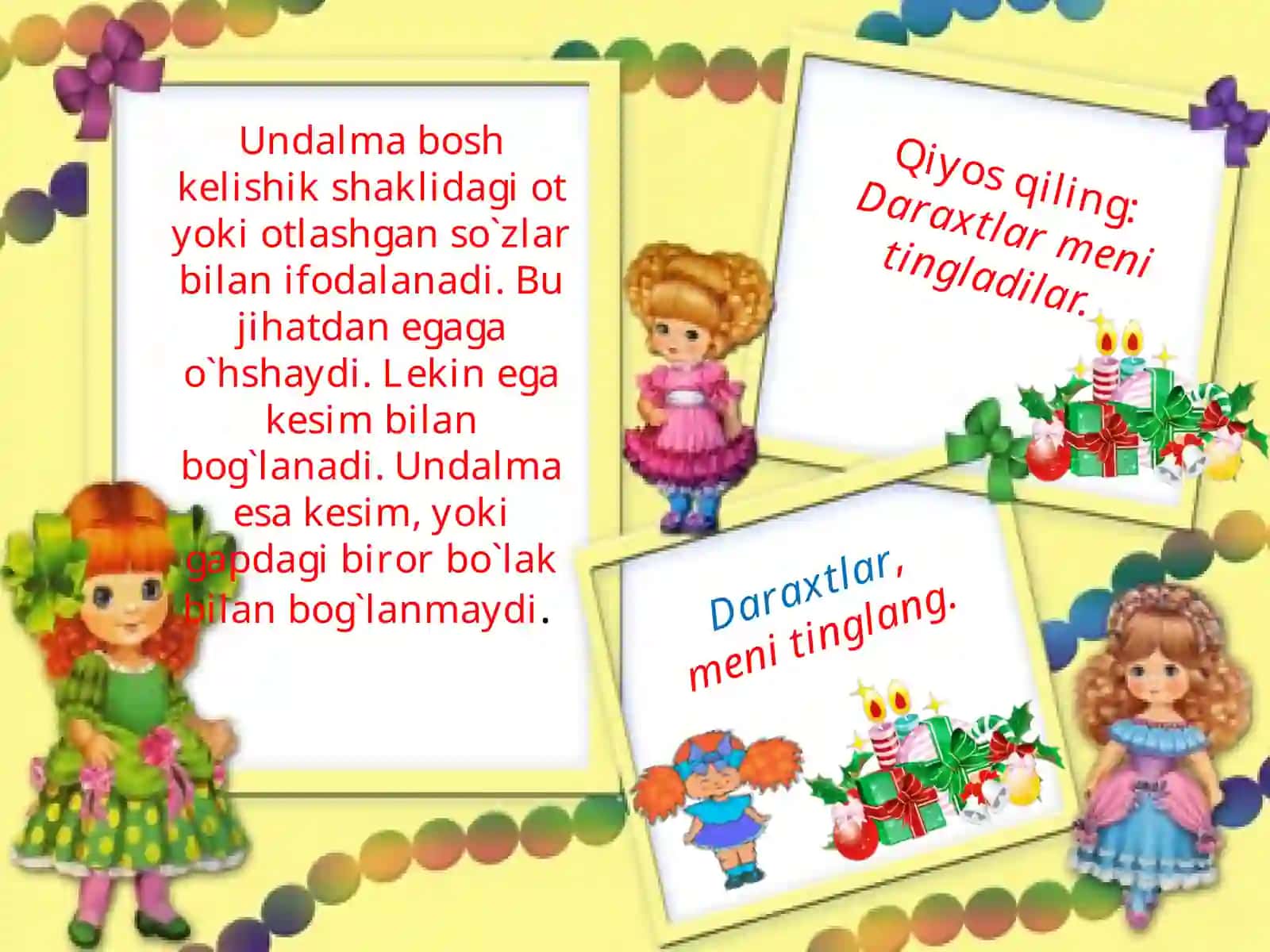 Ona tilida undalma 4