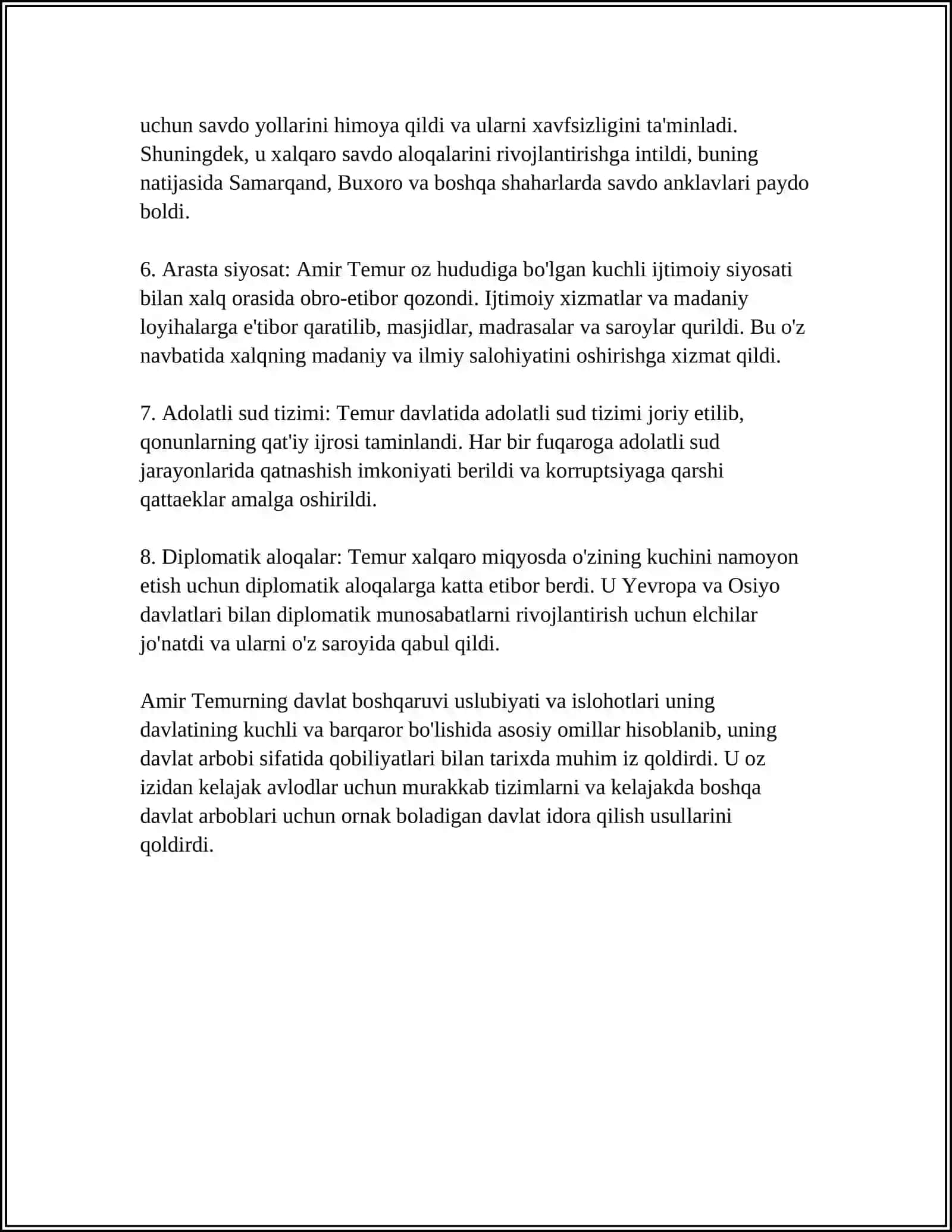 TEMUR TUZUKLARI HAQIDA 4