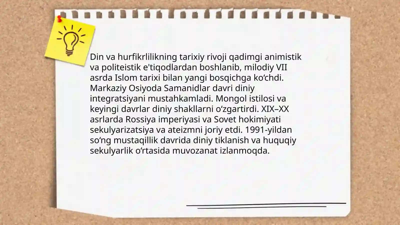 Din va hurfikrlilik 4