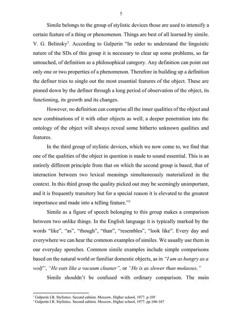 COMPARATIVE ANALYSIS OF THE USAGE OF SIMILE IN ENGLISH AND UZBEK 4