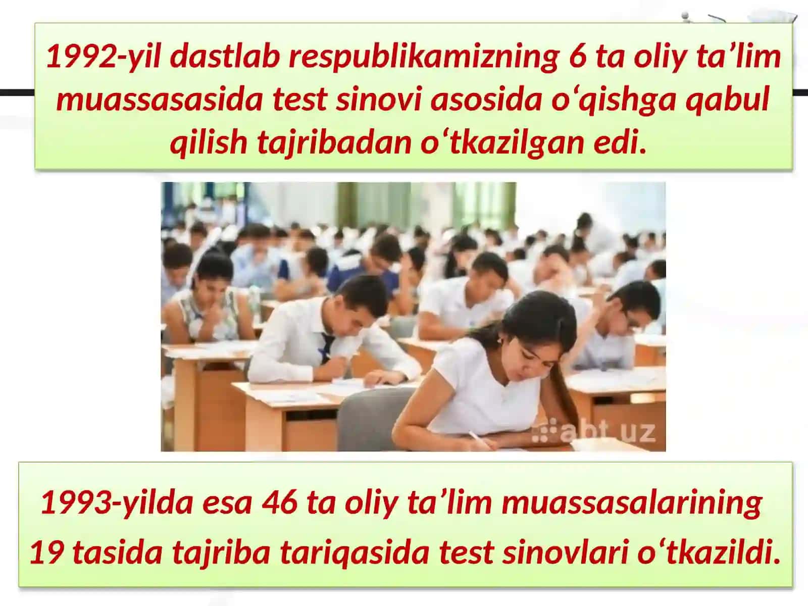 Oliy ta’lim va undan  keyingi  ta’limning takomillashtirilishi 4