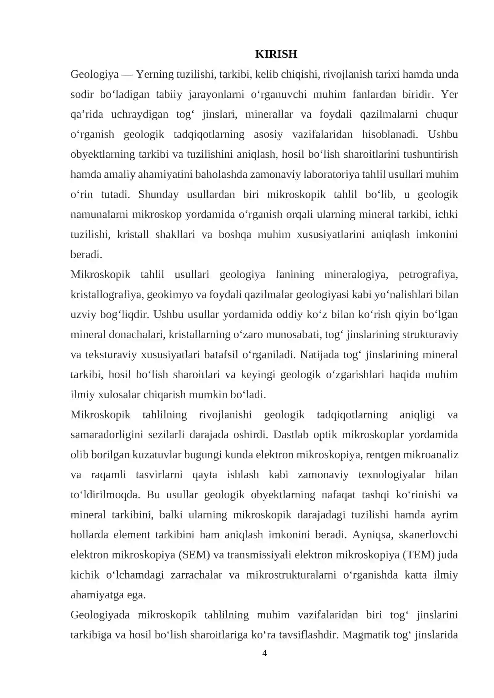 Geologiyada mikroskop tahlil usullari 4