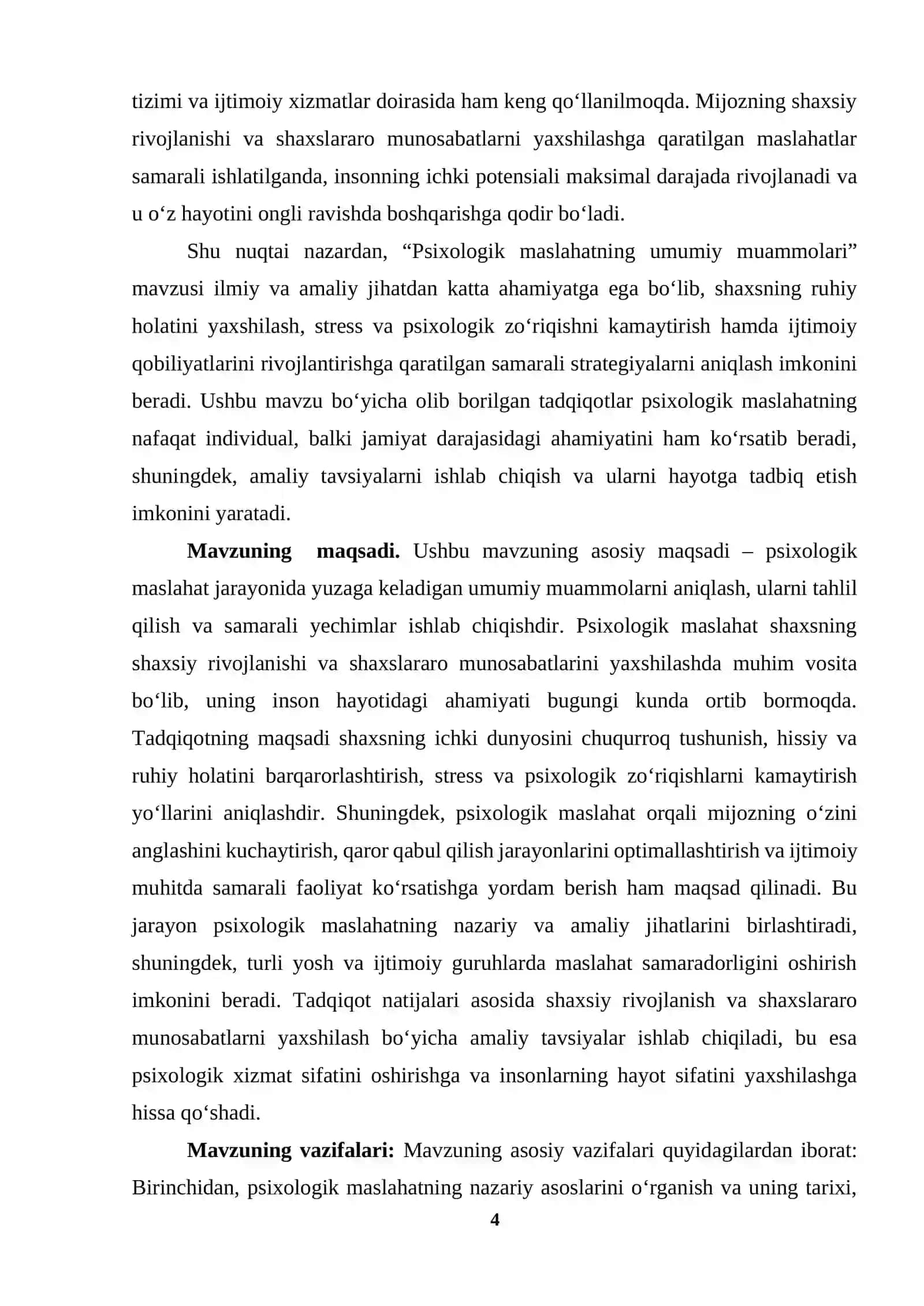 PSIXOLOGIK MASLAHATNING UMUMIY MUOMMOLARI 4