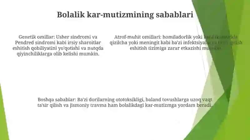 Bolalik Yoshidagi Kar Saqovlik 4