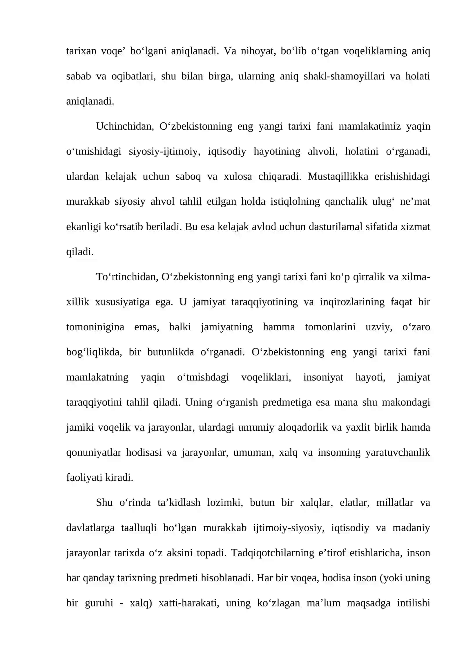 O‘zbekistonning eng yangi tarixi 4