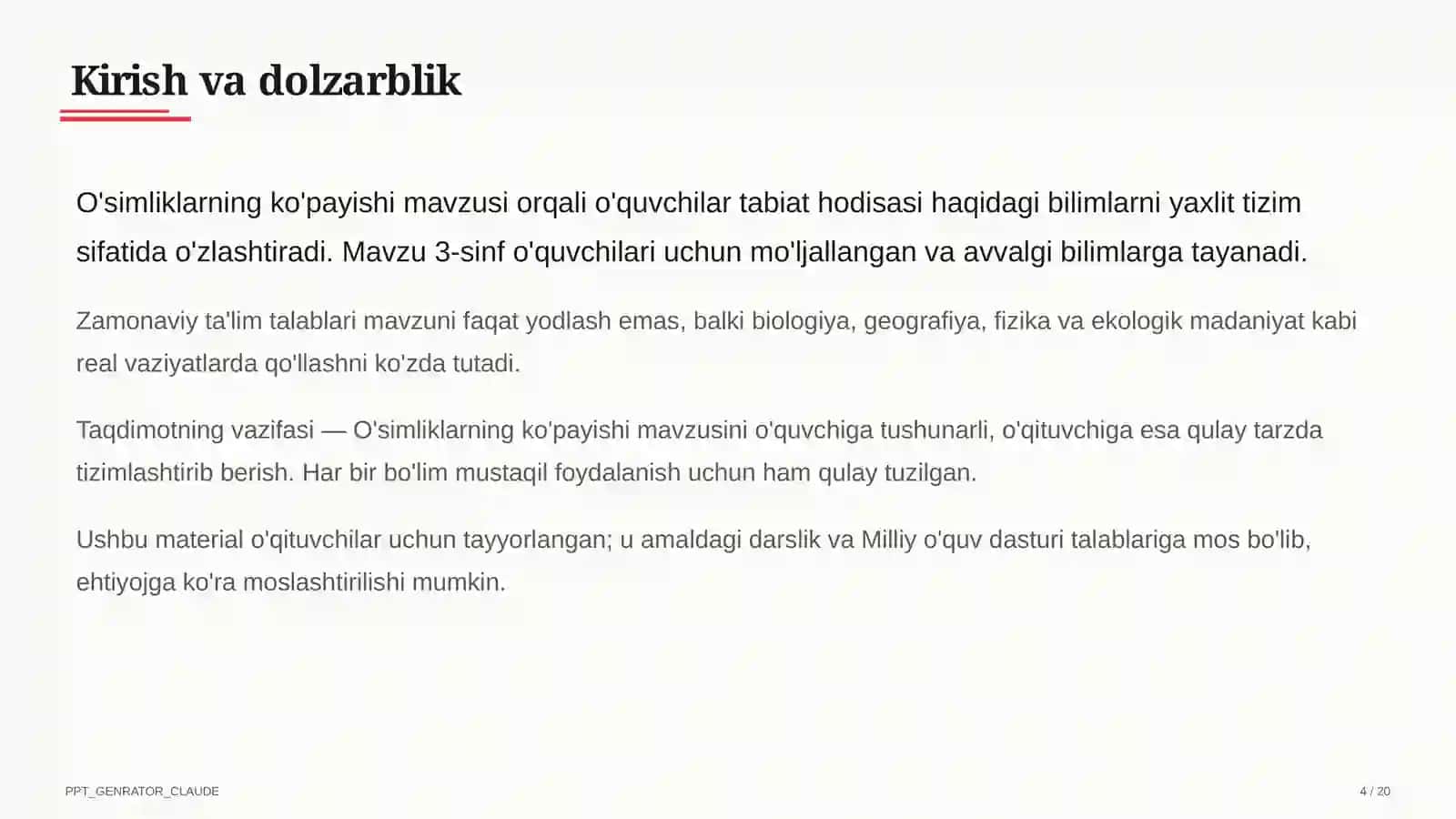 O'simliklarning ko'payishi (3-sinf) 4