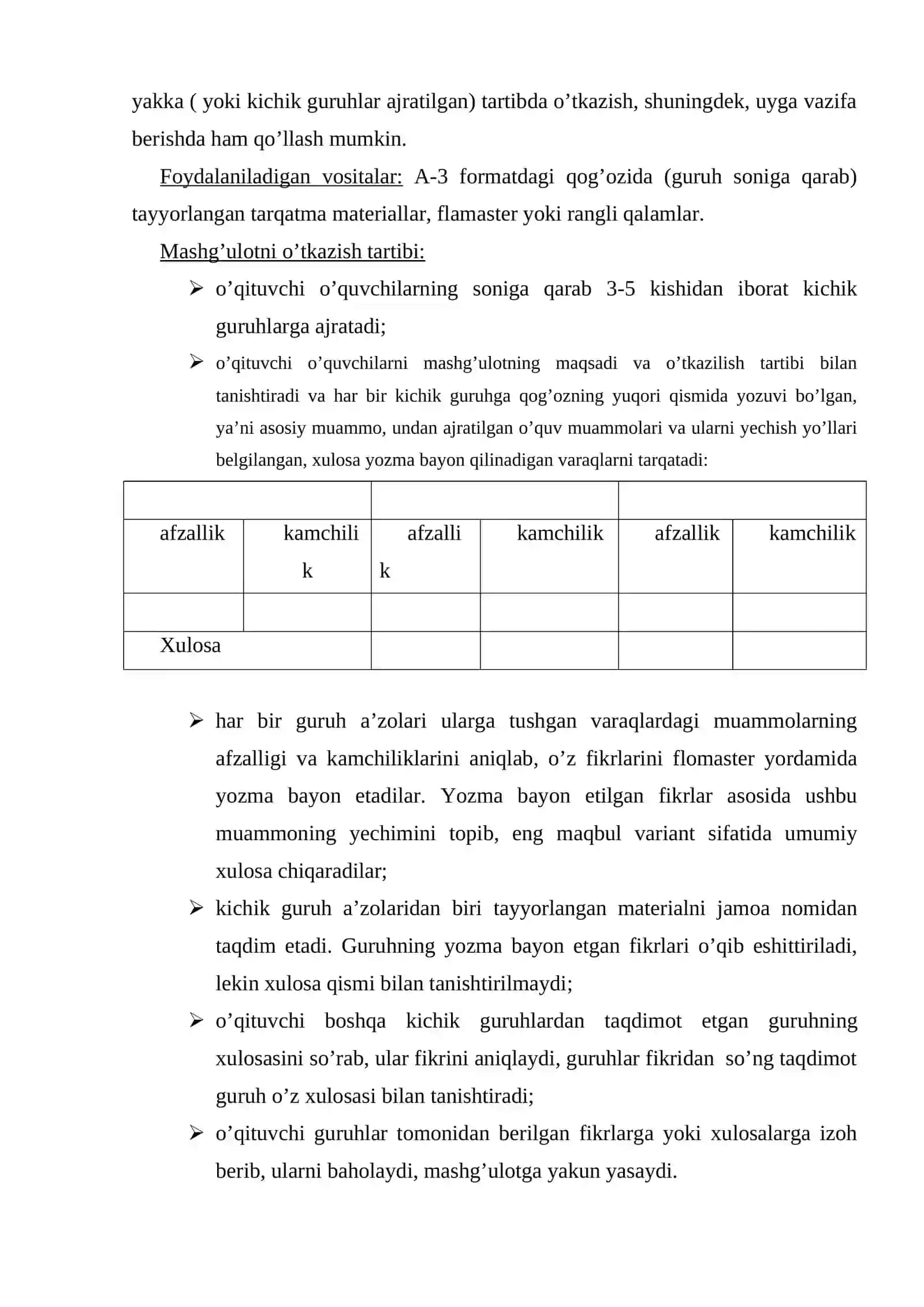 Pedagogik texnologiyalarni joriy qilishning ahamiyati 4