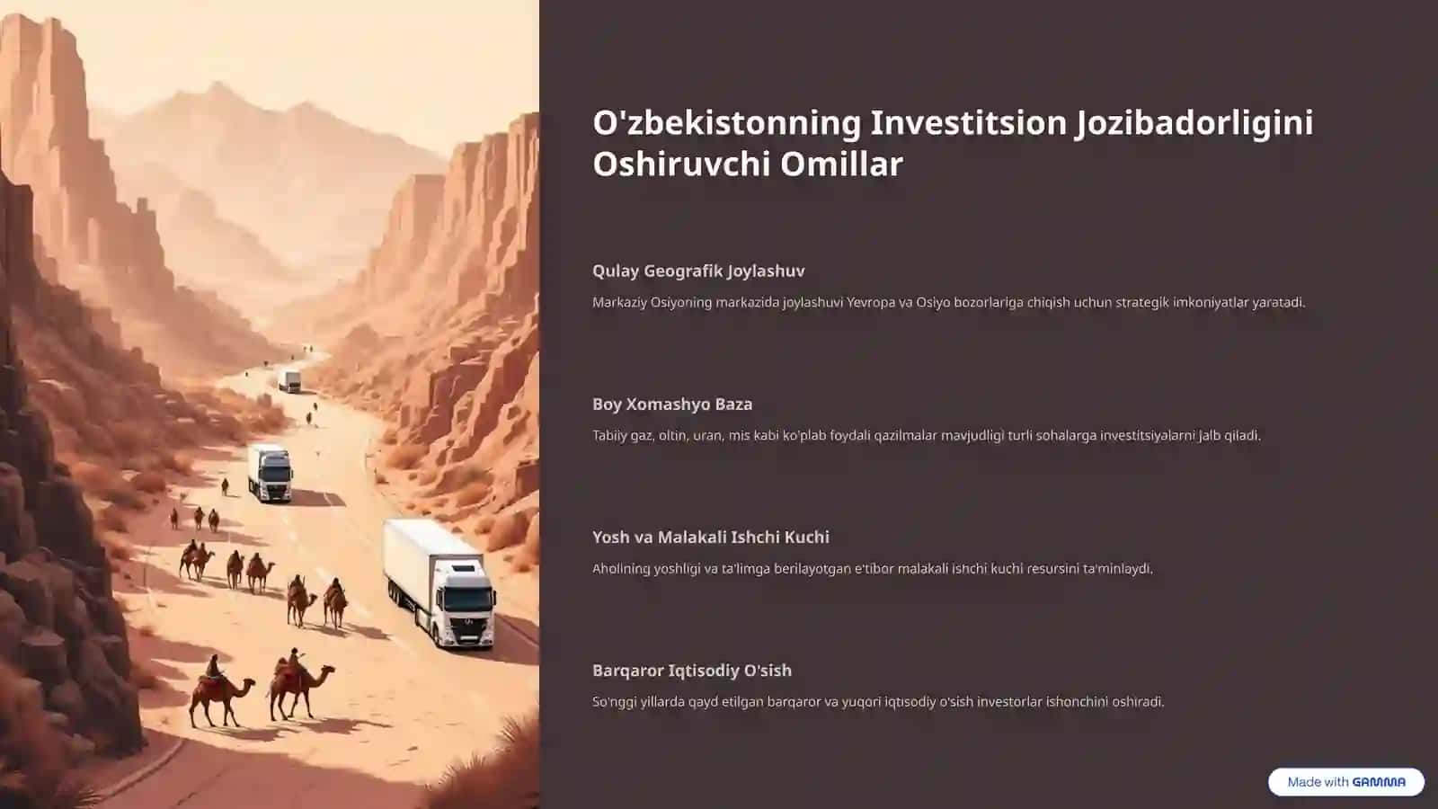 Investitsion Muhit va Jalb Etilgan Investitsiyalarni Rivojlanish Tendensiyalari 4