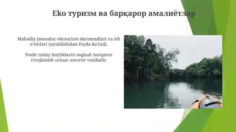 Markaziy Osiyo mintaqasi kichik shaharlari va qishloqlarining rekreatsion resurslari 4