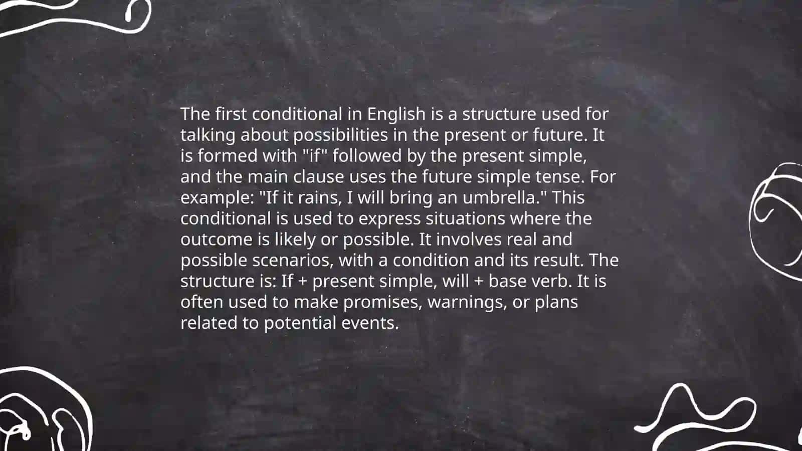 Conditionals 4